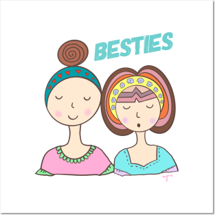 Besties Posters and Art